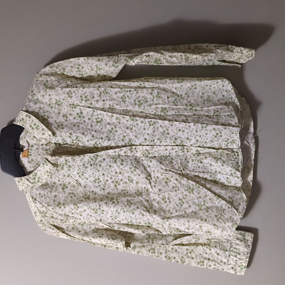 Vintage Girls Floral Blouse - Size: 13/14 - Ann Arbor